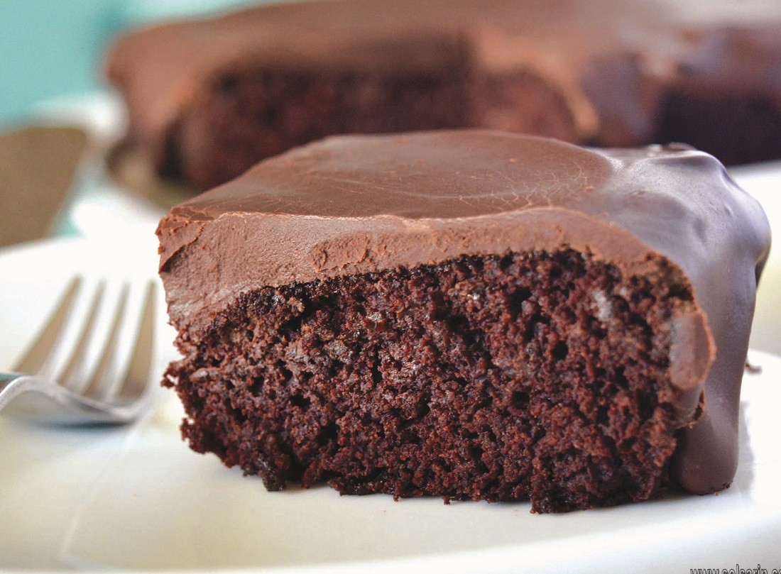 flourless chocolate cake with ganache
