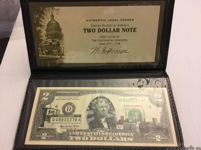 are 2 dollar bills worth anything