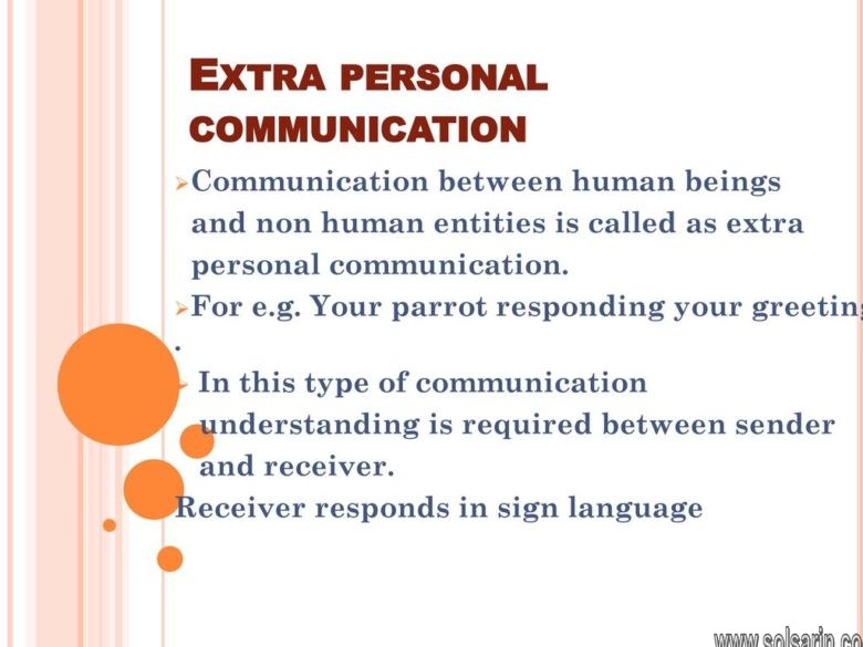 extra personal communication