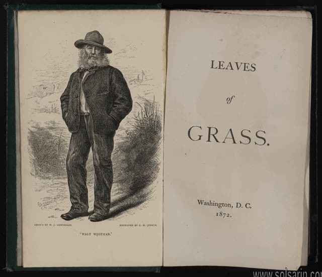 who wrote 'leaves of grass'?