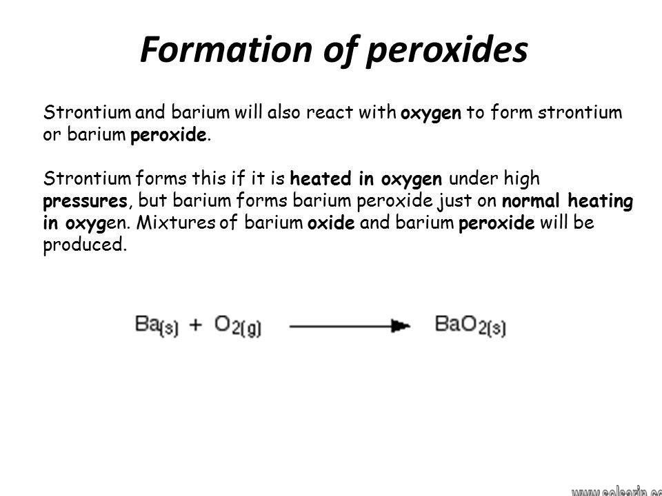 barium and oxygen ionic compound
