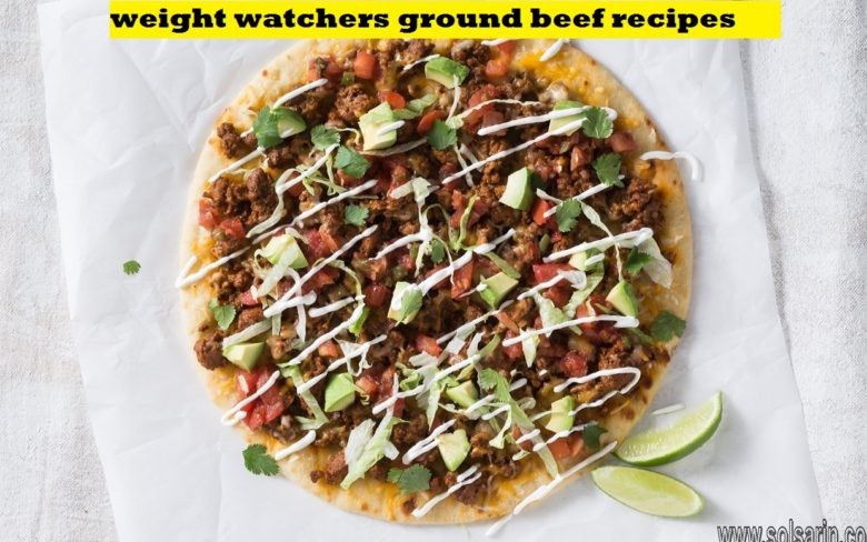 weight watchers ground beef recipes