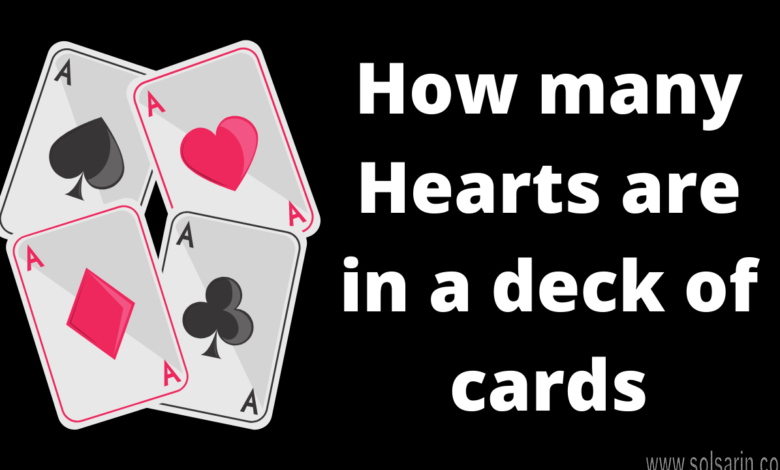 how many heart cards in a deck