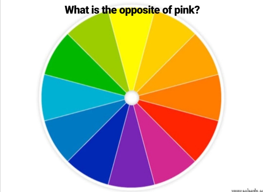 what is the opposite of pink