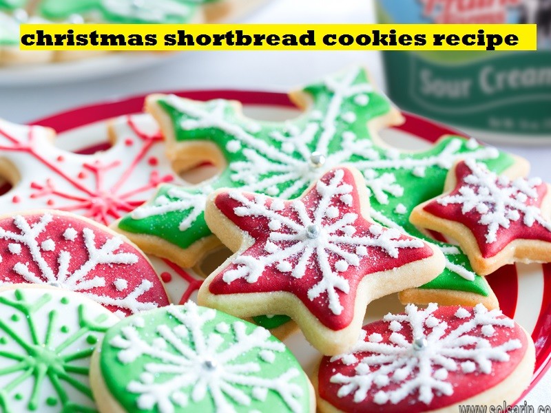 christmas shortbread cookies recipe