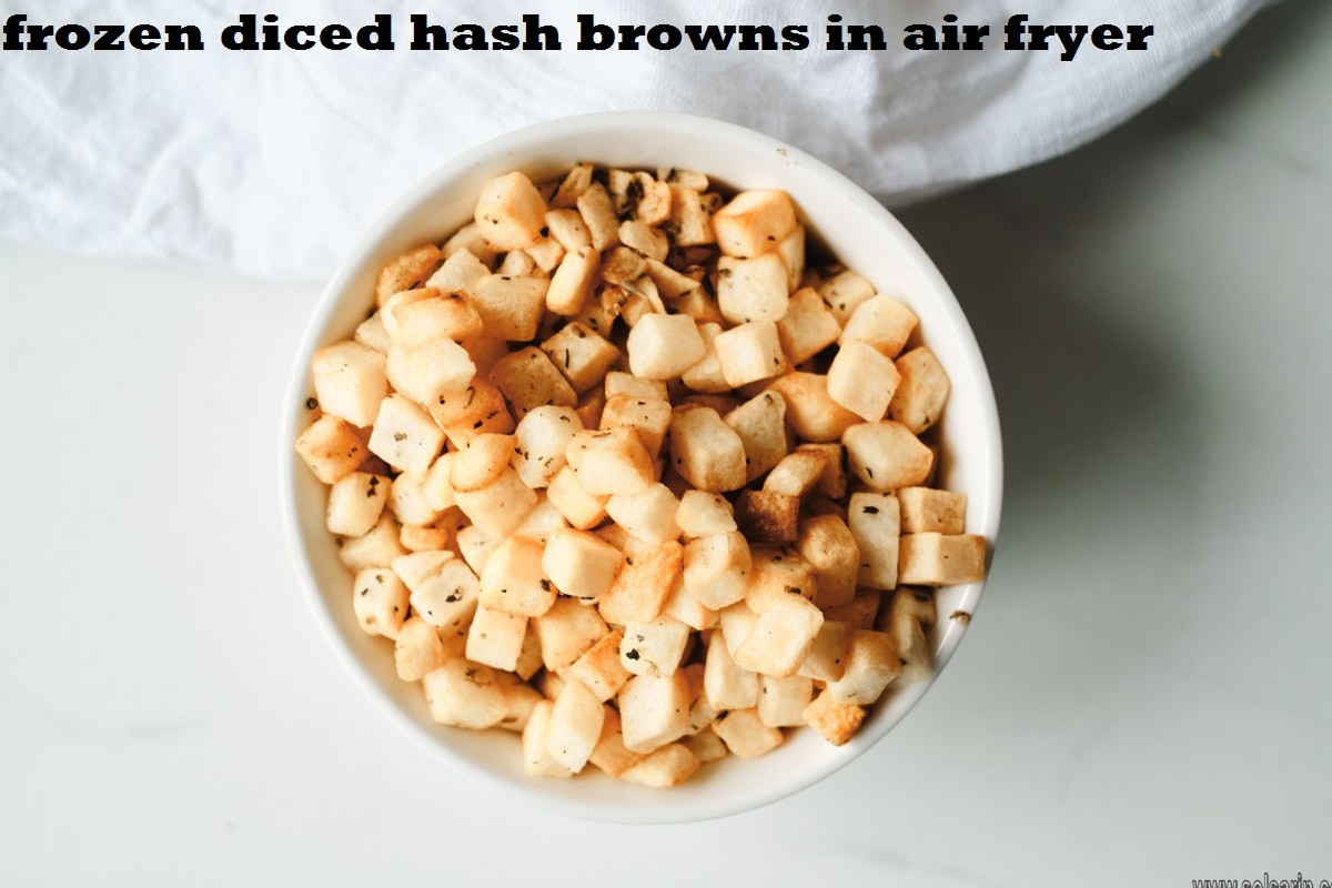 frozen diced hash browns in air fryer