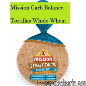 Mission Carb Balance Tortillas Whole Wheat