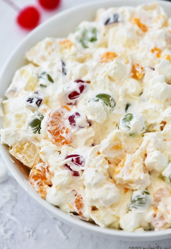 Ambrosia Salad with cool Whip