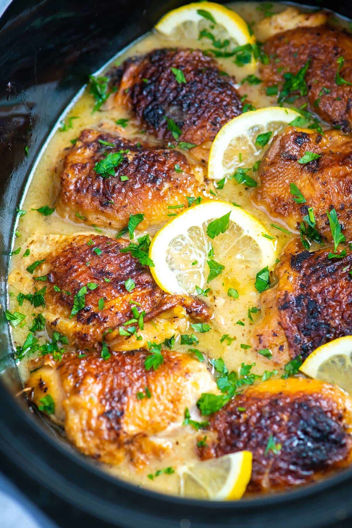 boneless chicken thigh recipes slow cooker