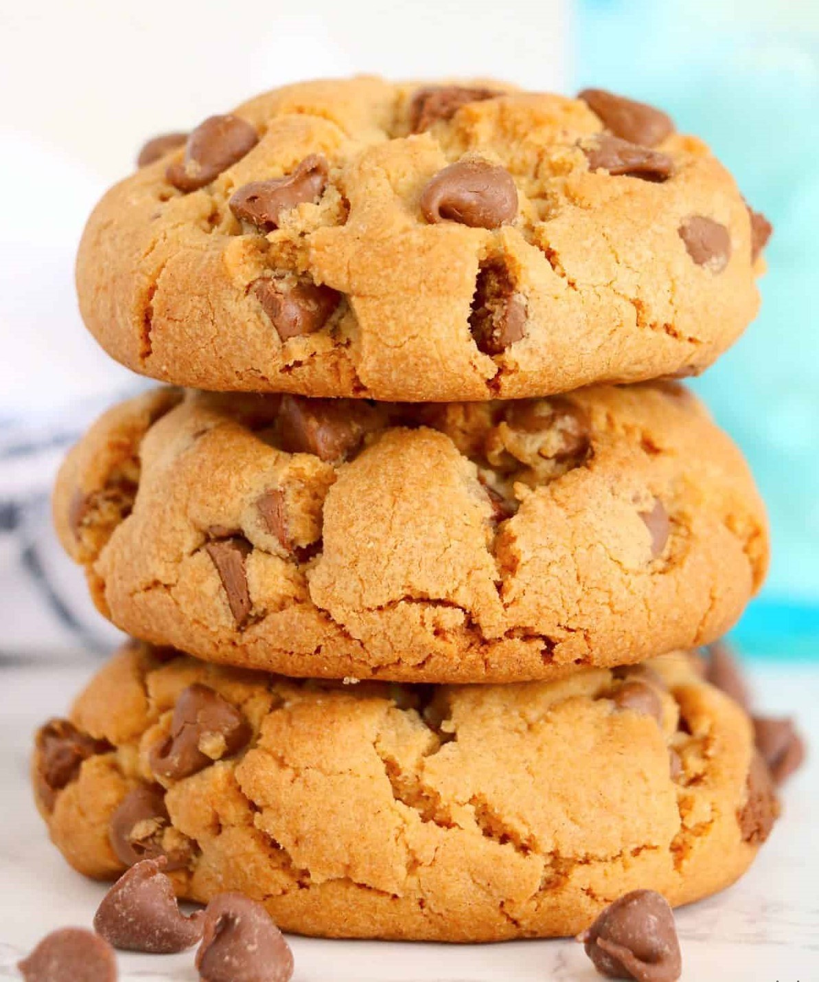 Big Fat Chewy Chocolate Chip Cookies