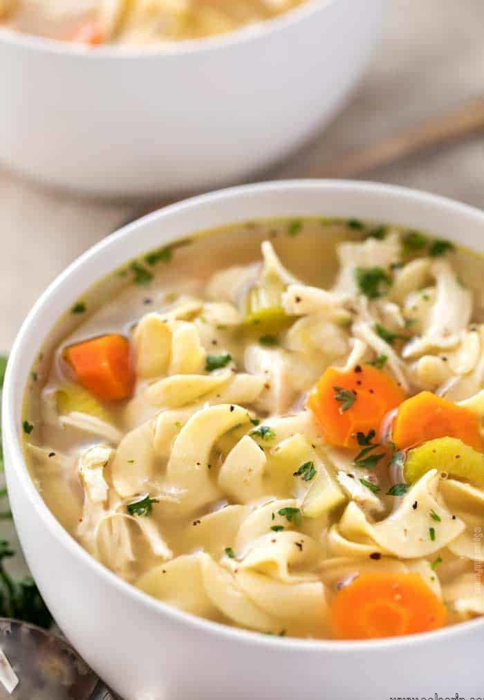 chicken noodle soup recipe crock pot