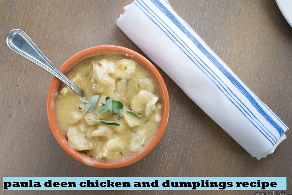 paula deen chicken and dumplings recipe
