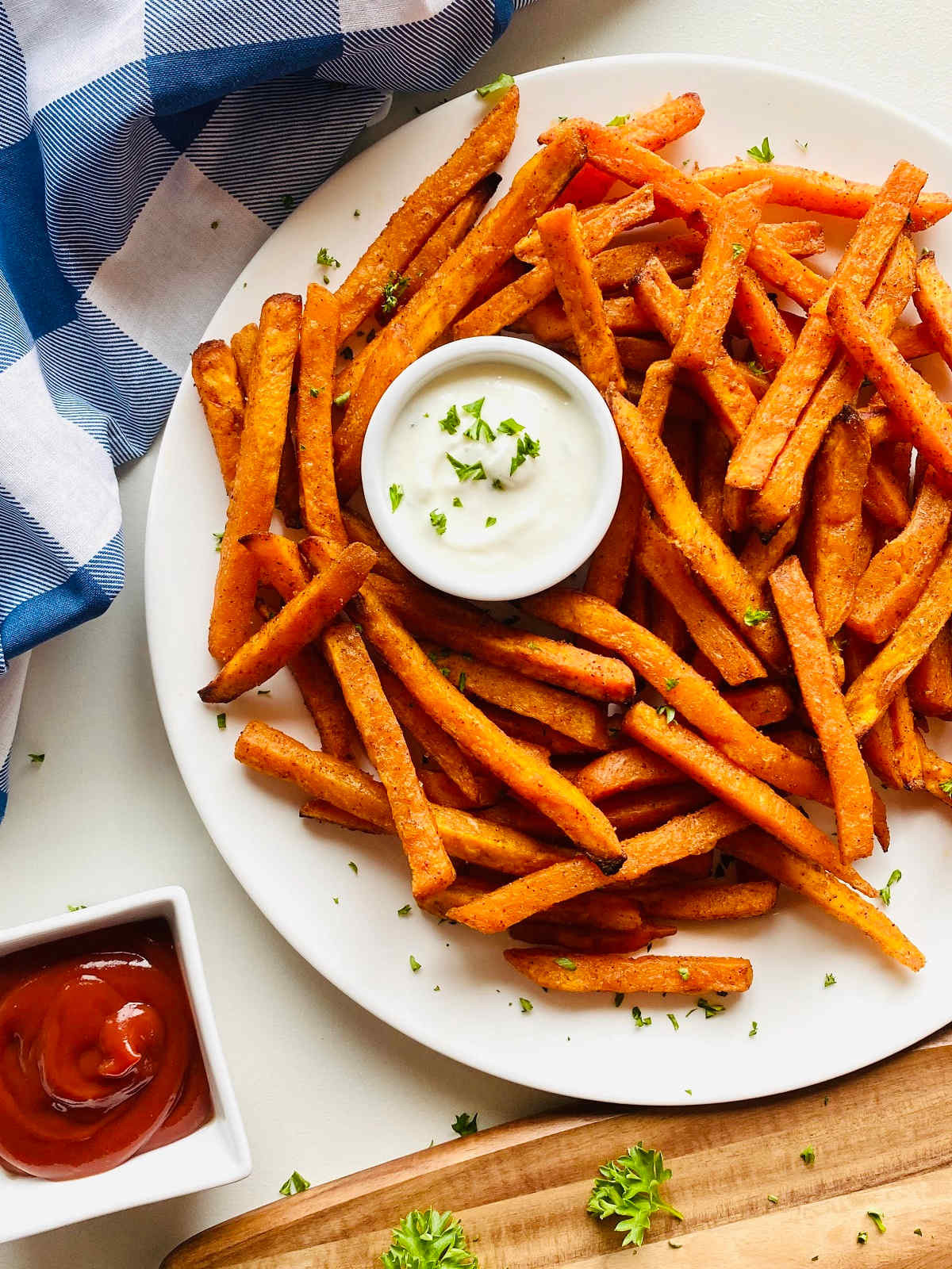 air fry frozen sweet potato fries