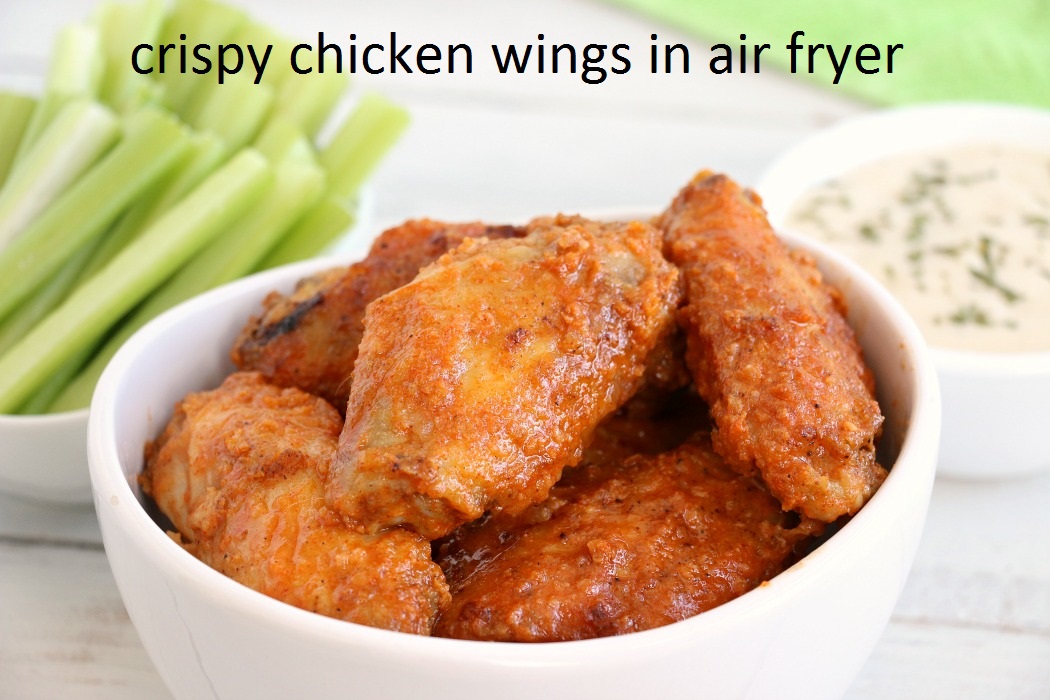crispy chicken wings in air fryer