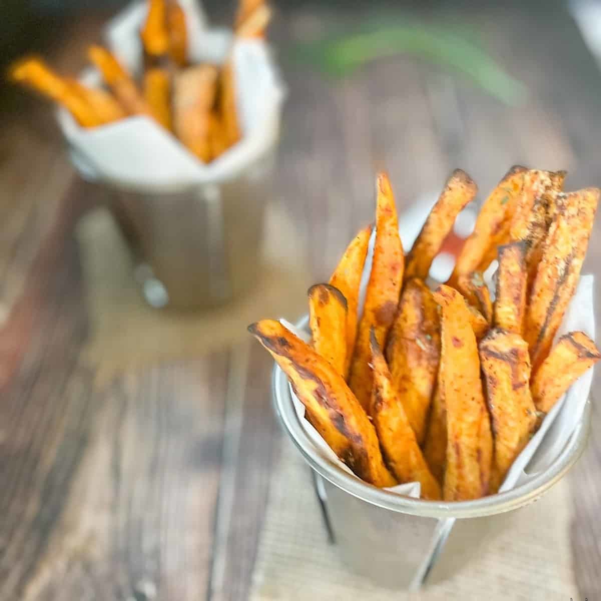 Homemade Sweet Potato Fries Air Fryer