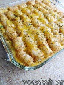 tater tot casserole with cream of chicken