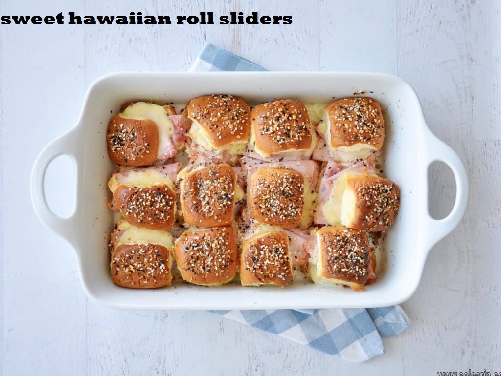 sweet hawaiian roll sliders