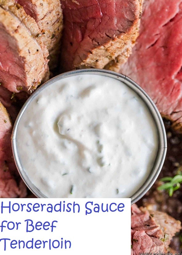 Horseradish Sauce for Beef Tenderloin