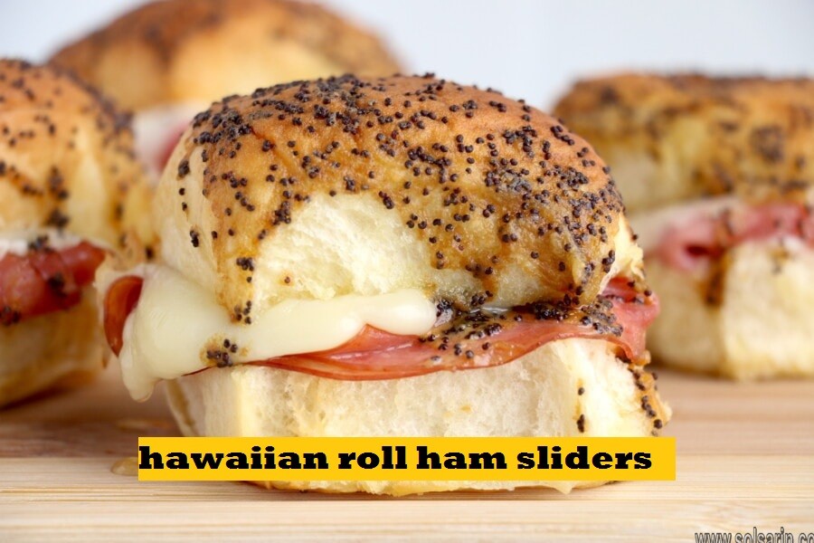 hawaiian roll ham sliders