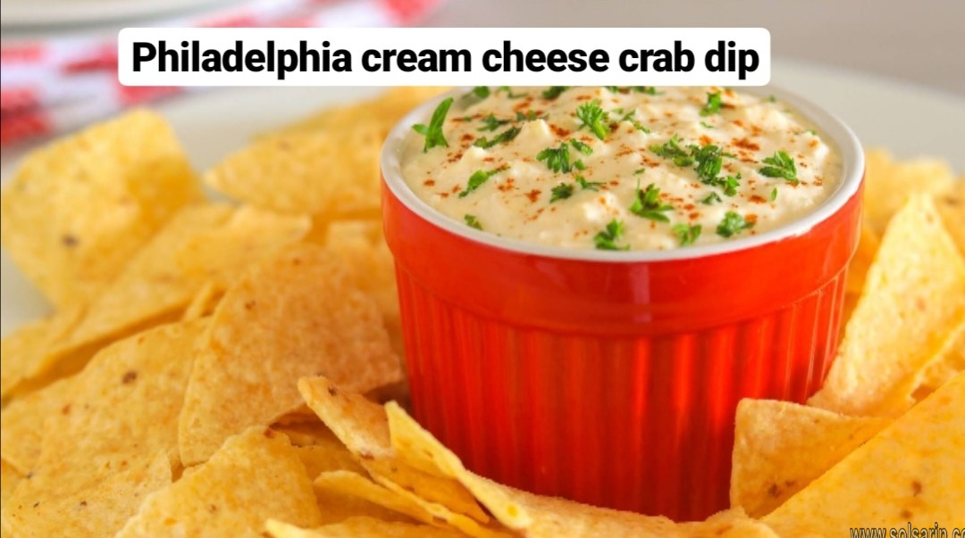 philadelphia cream cheese crab dip