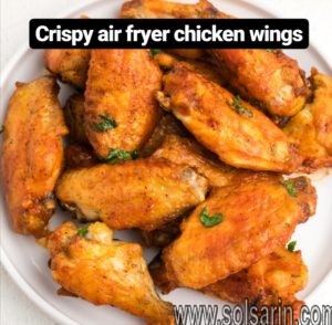 crispy air fryer chicken wings