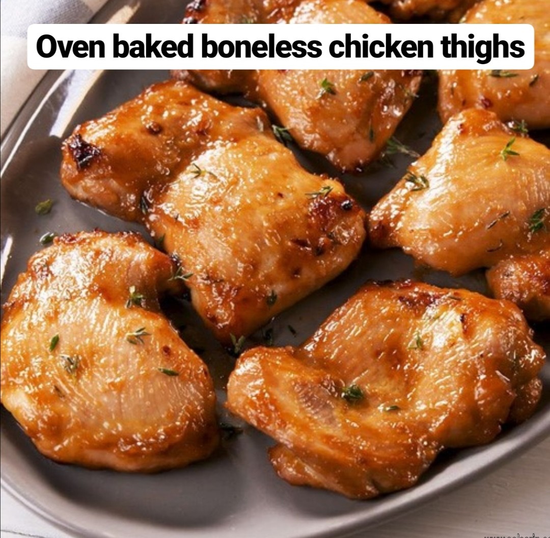 oven baked boneless chicken thighs