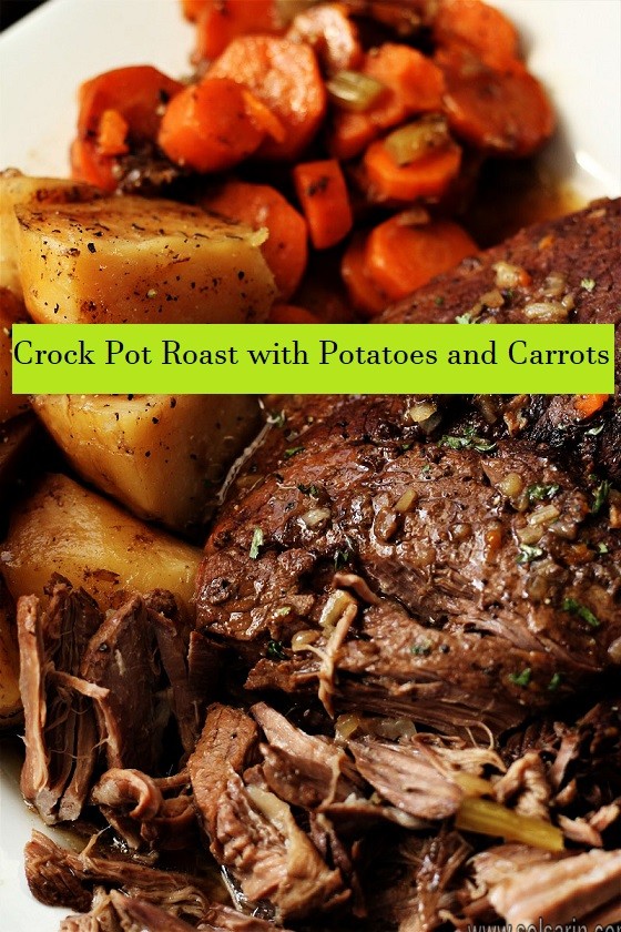 Crock Pot Roast with Potatoes and Carrots