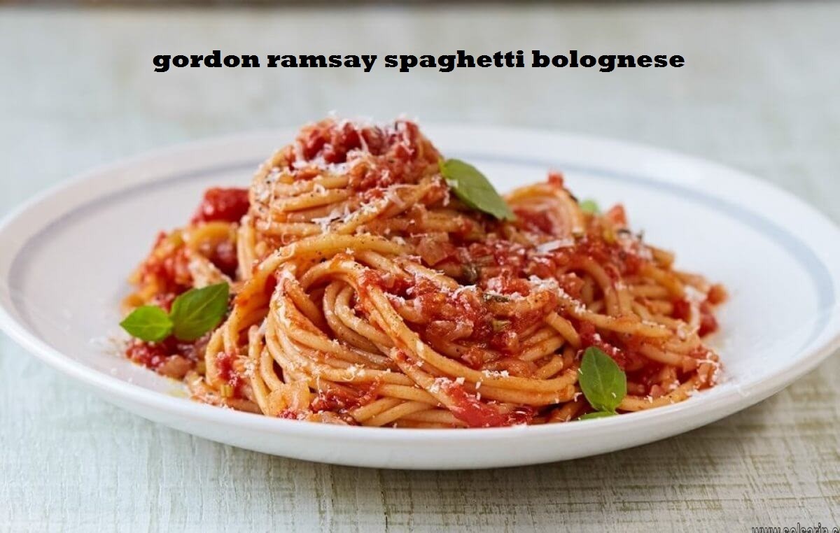 gordon ramsay spaghetti bolognese
