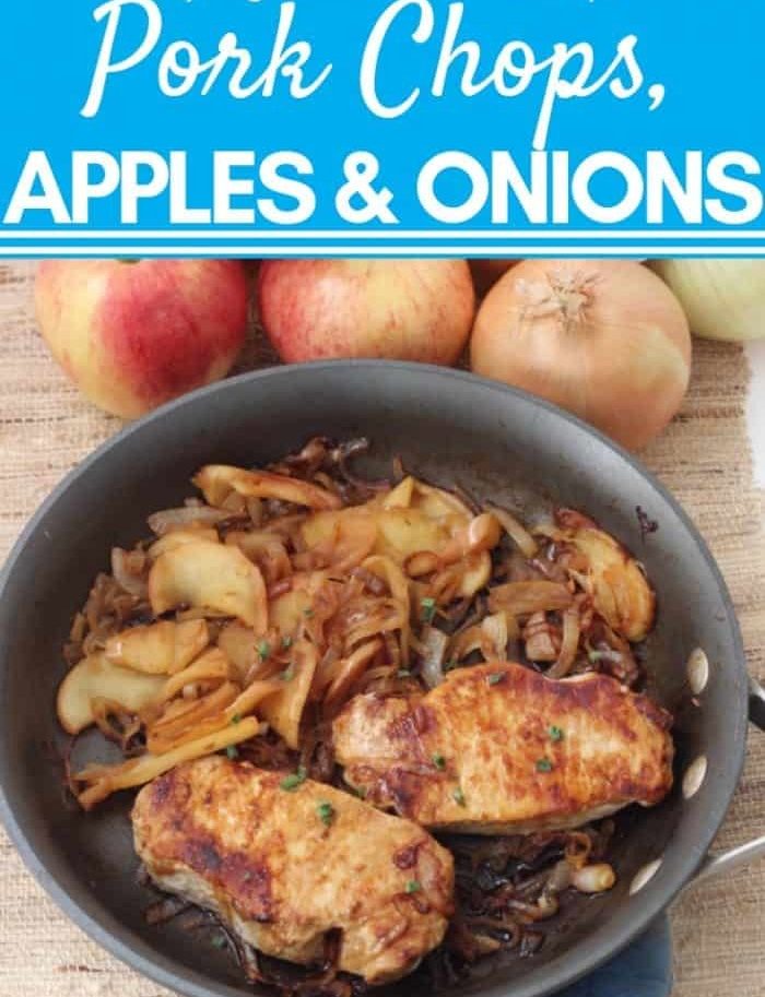 porkchops with apples and onions
