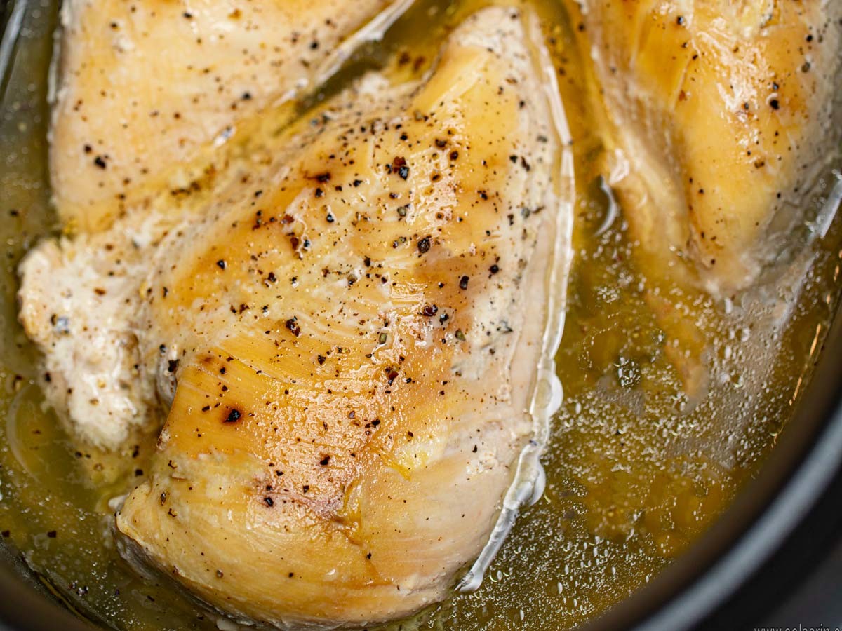 frozen chicken breast in crock pot