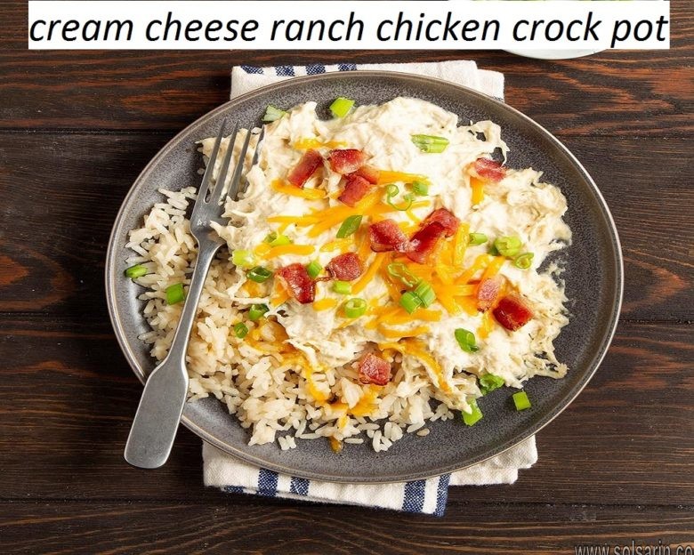 cream cheese ranch chicken crock pot