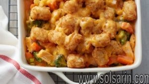 tater tot casserole with cream of chicken