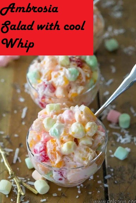 Ambrosia Salad with cool Whip