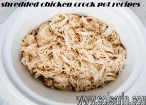 shredded chicken crock pot recipes