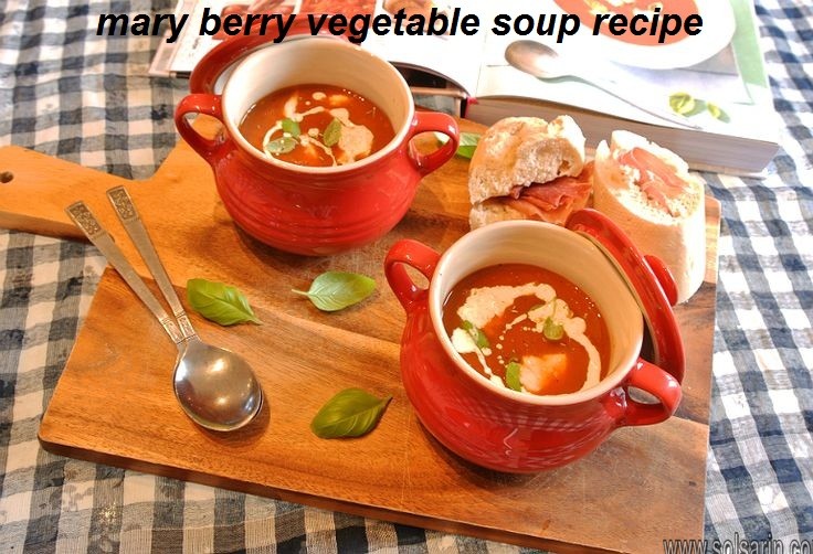 mary berry vegetable soup recipe