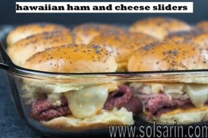hawaiian ham and cheese sliders