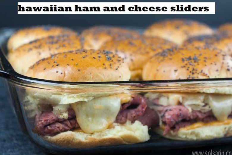 hawaiian ham and cheese sliders