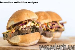 hawaiian roll slider recipes