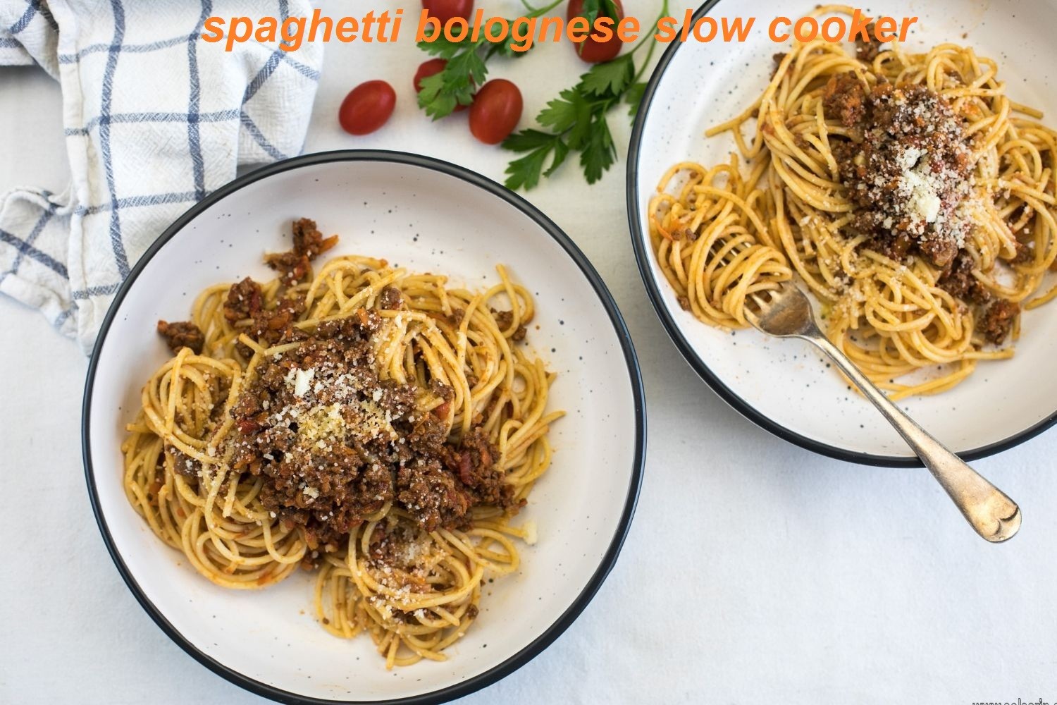 spaghetti bolognese slow cooker