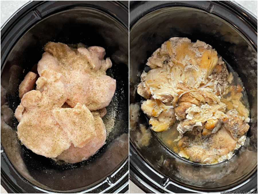 frozen chicken breast in crock pot