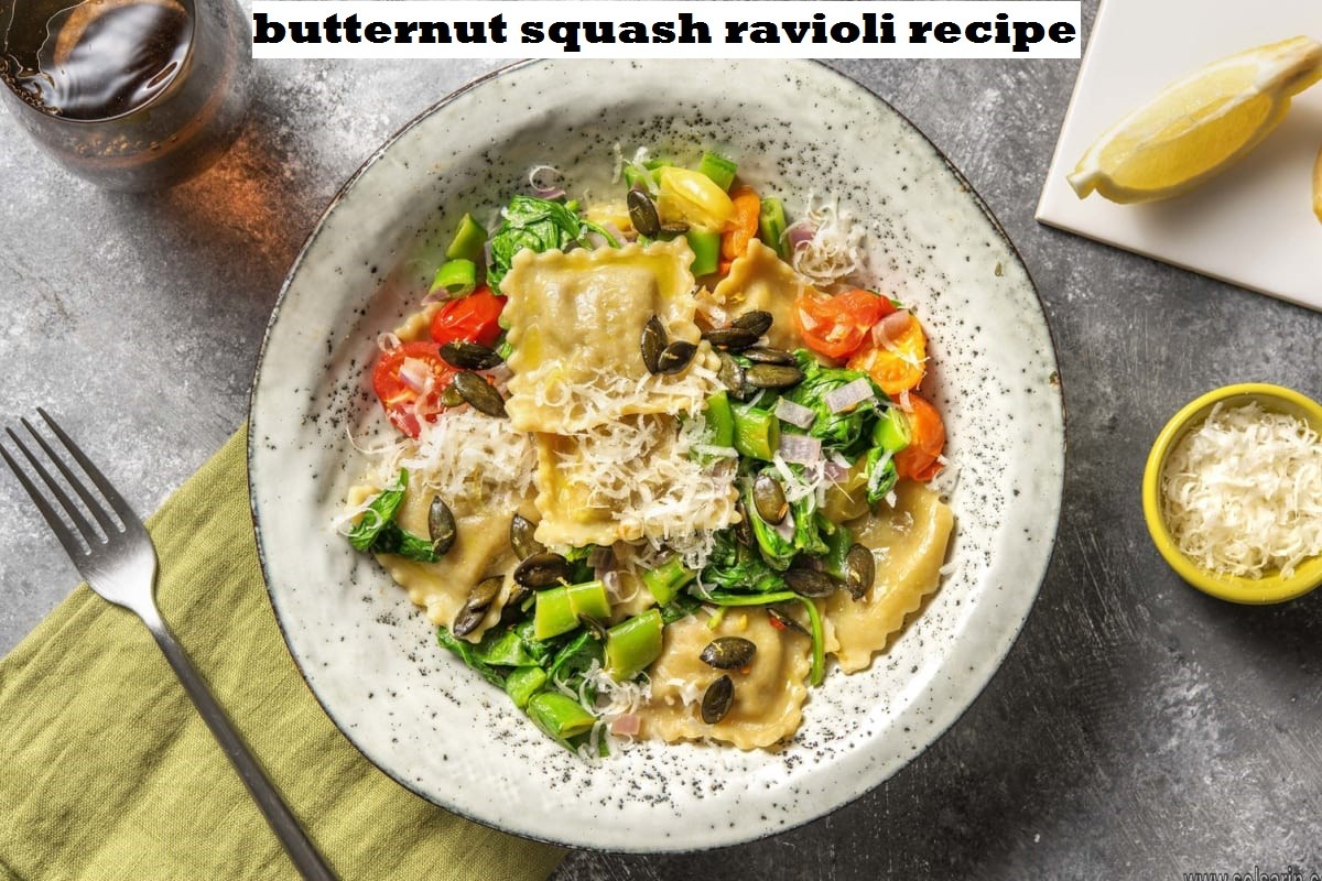 butternut squash ravioli recipe