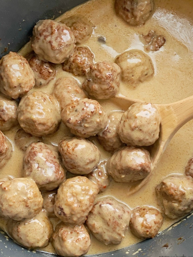 Swedish Meatballs with Cream of Mushroom Soup