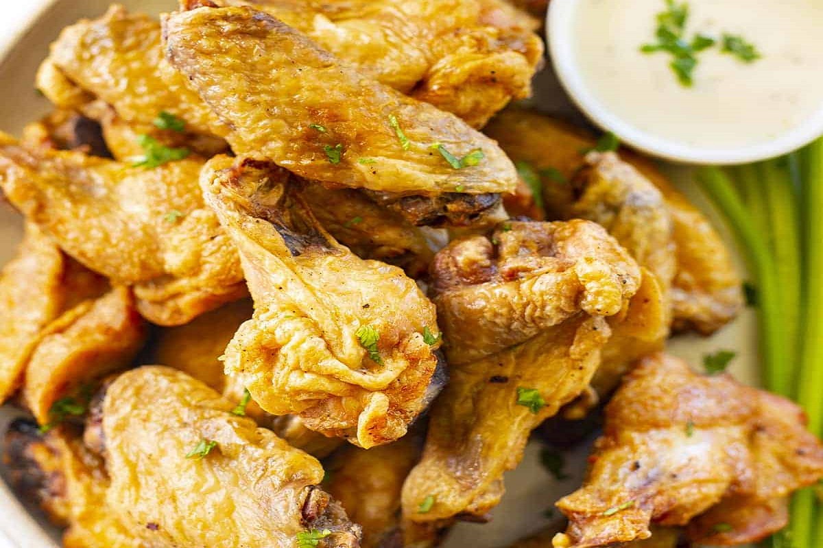crispy chicken wings in air fryer - solsarin