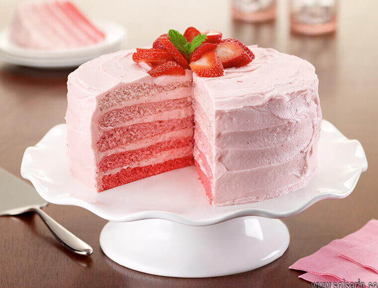 strawberry cake recipe from scratch