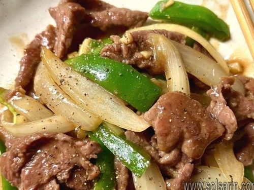 Pepper Steak with Onion Chinese