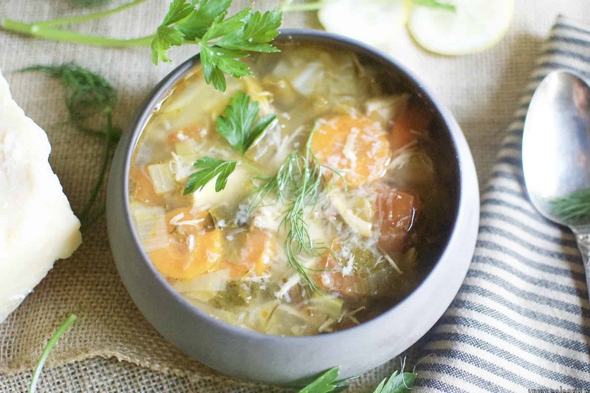 chicken and vegetable soup recipe