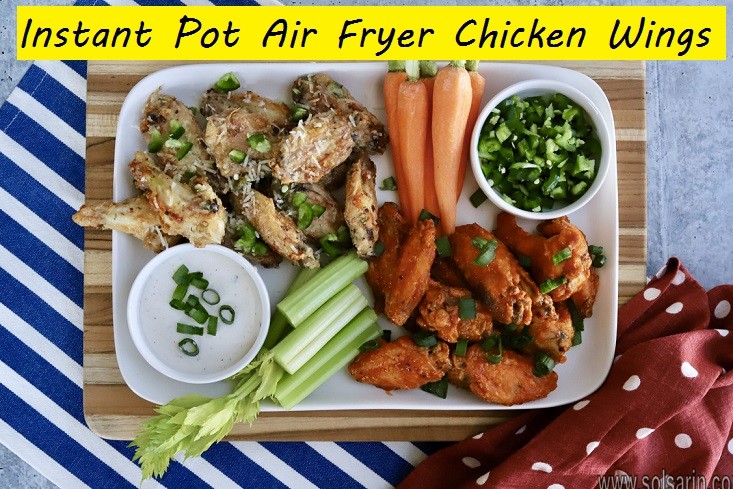 Instant Pot Air Fryer Chicken Wings
