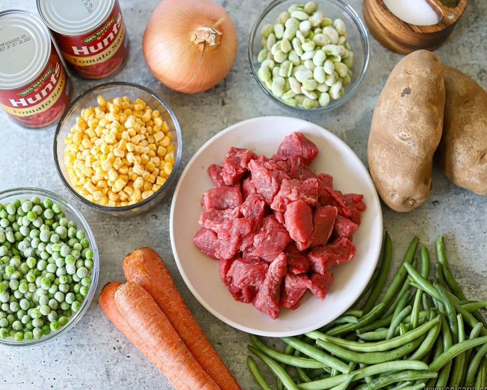 vegetable beef soup instant pot