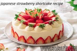 japanese strawberry shortcake recipe