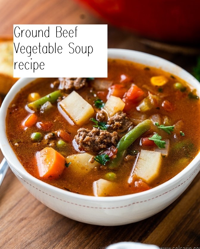 Ground Beef Vegetable Soup recipe
